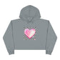 Make My Heart Race Crop Hoodie (XS-L)