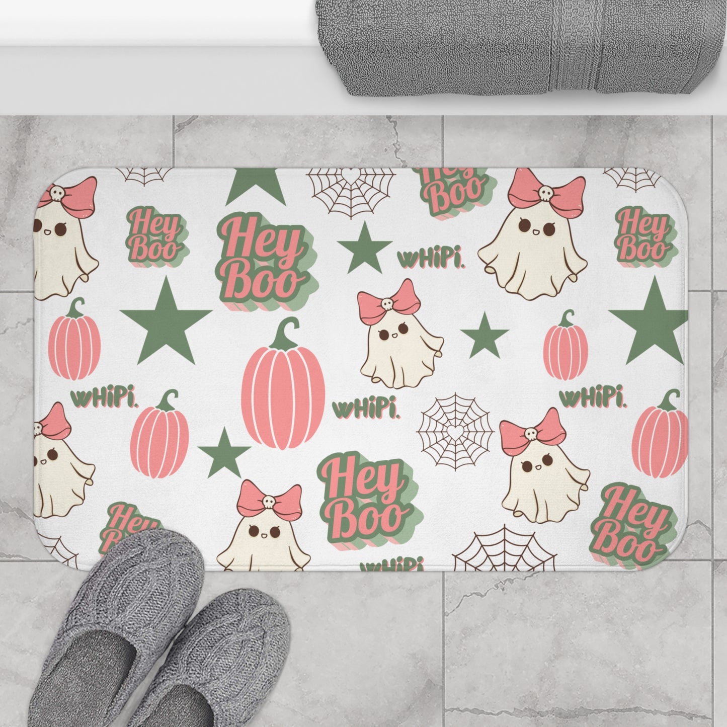 Hey Boo Bath Mat