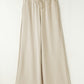 Drawstring Wide Leg Pants