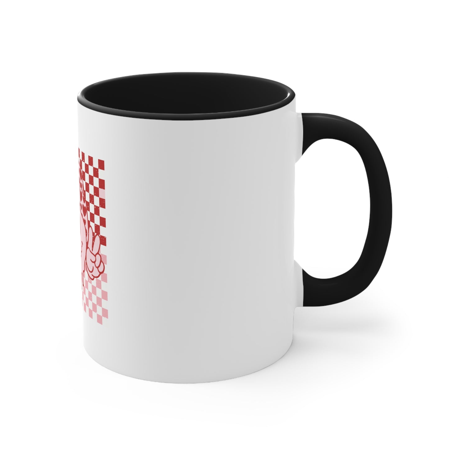 Checkered Love Mug