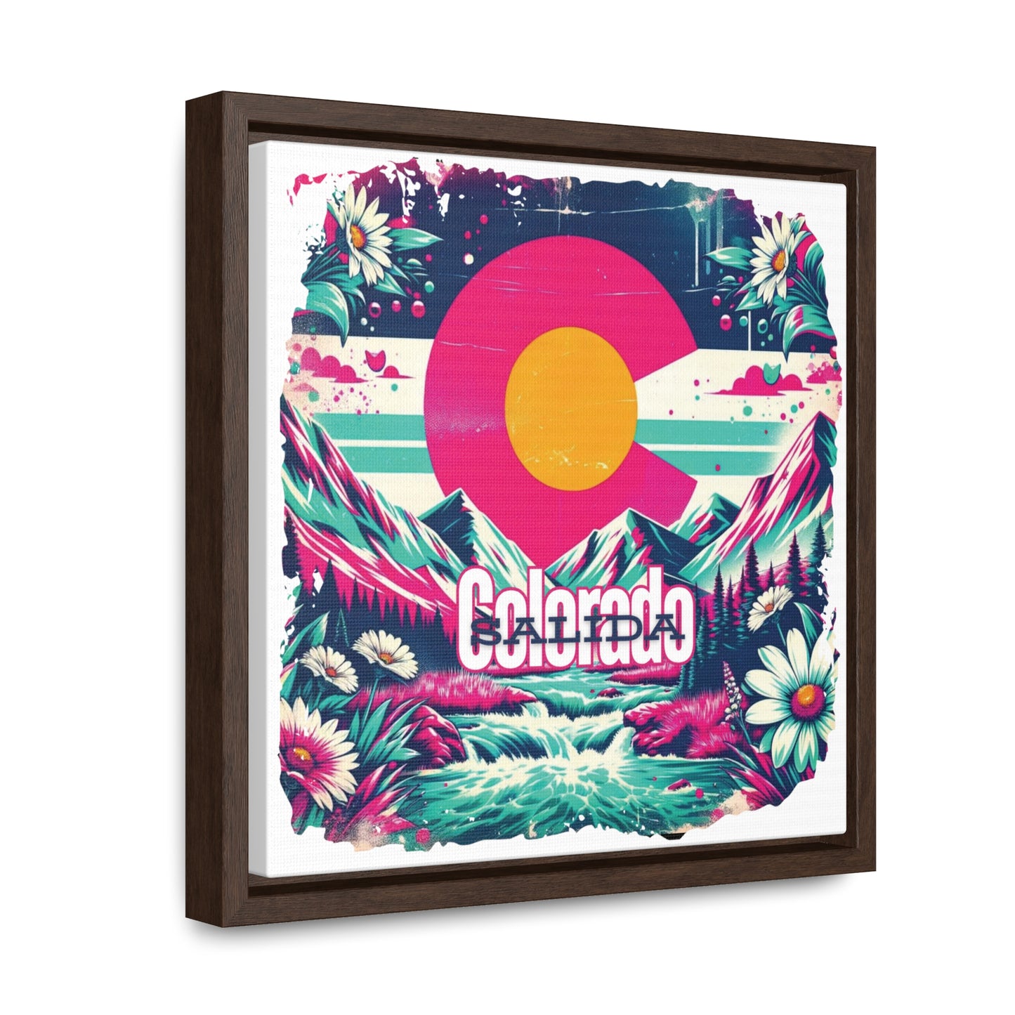 Salida Co Canvas Wraps Square Frame