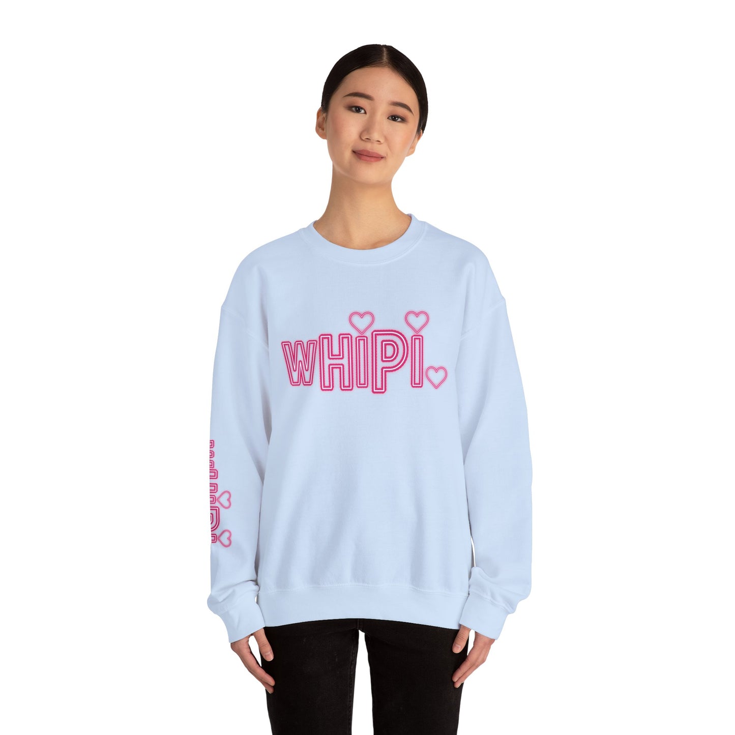 XOXO, wHiPi. Crewneck Sweatshirt (S‑5XL)