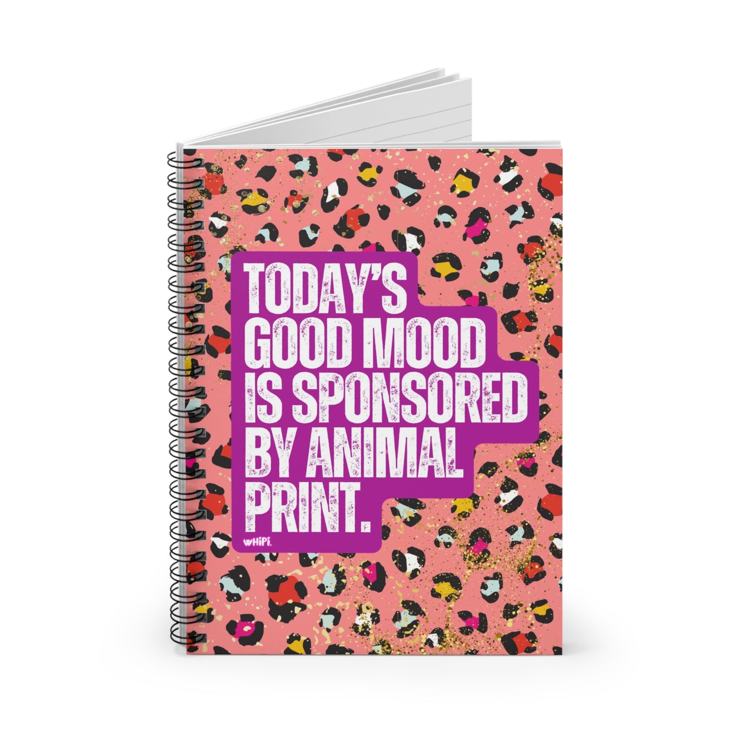 wHiPi. Today's Good Mood. Spiral Notebook