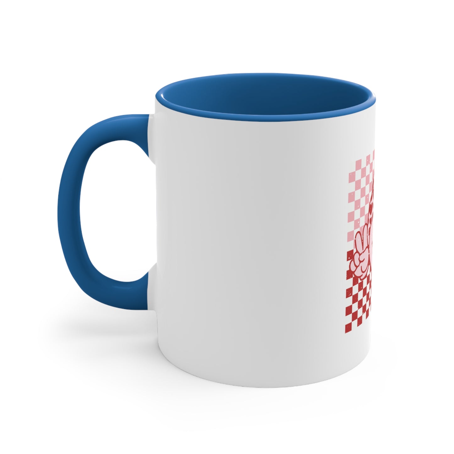 Checkered Love Mug