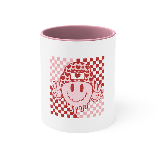 Checkered Love Mug