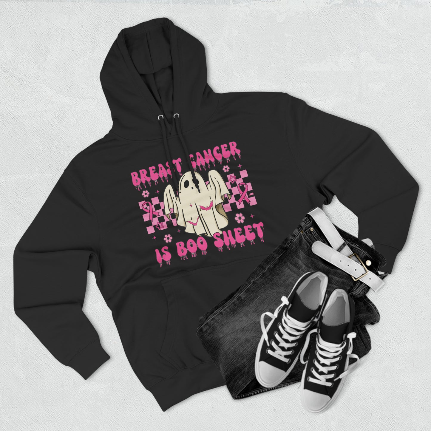 Breast Cancer Is Boo Sheet Hoodie