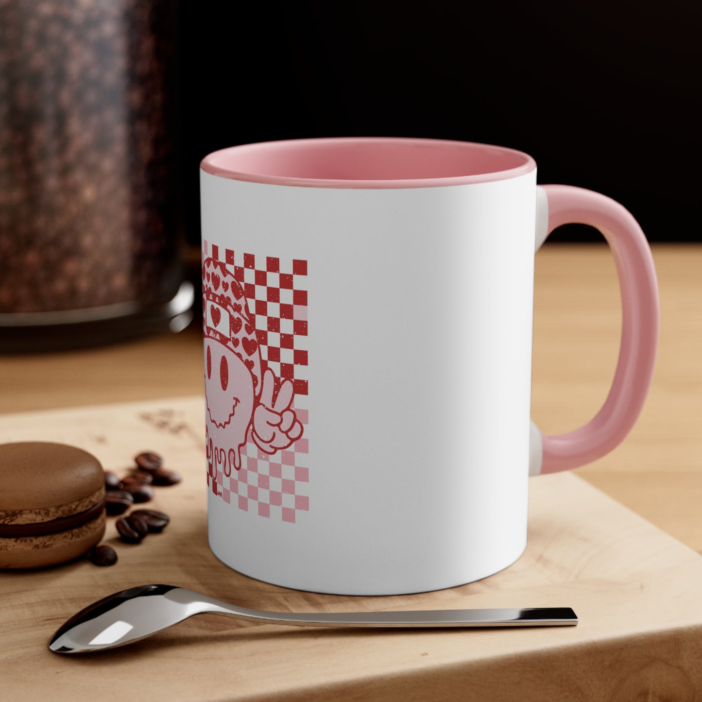 Checkered Love Mug