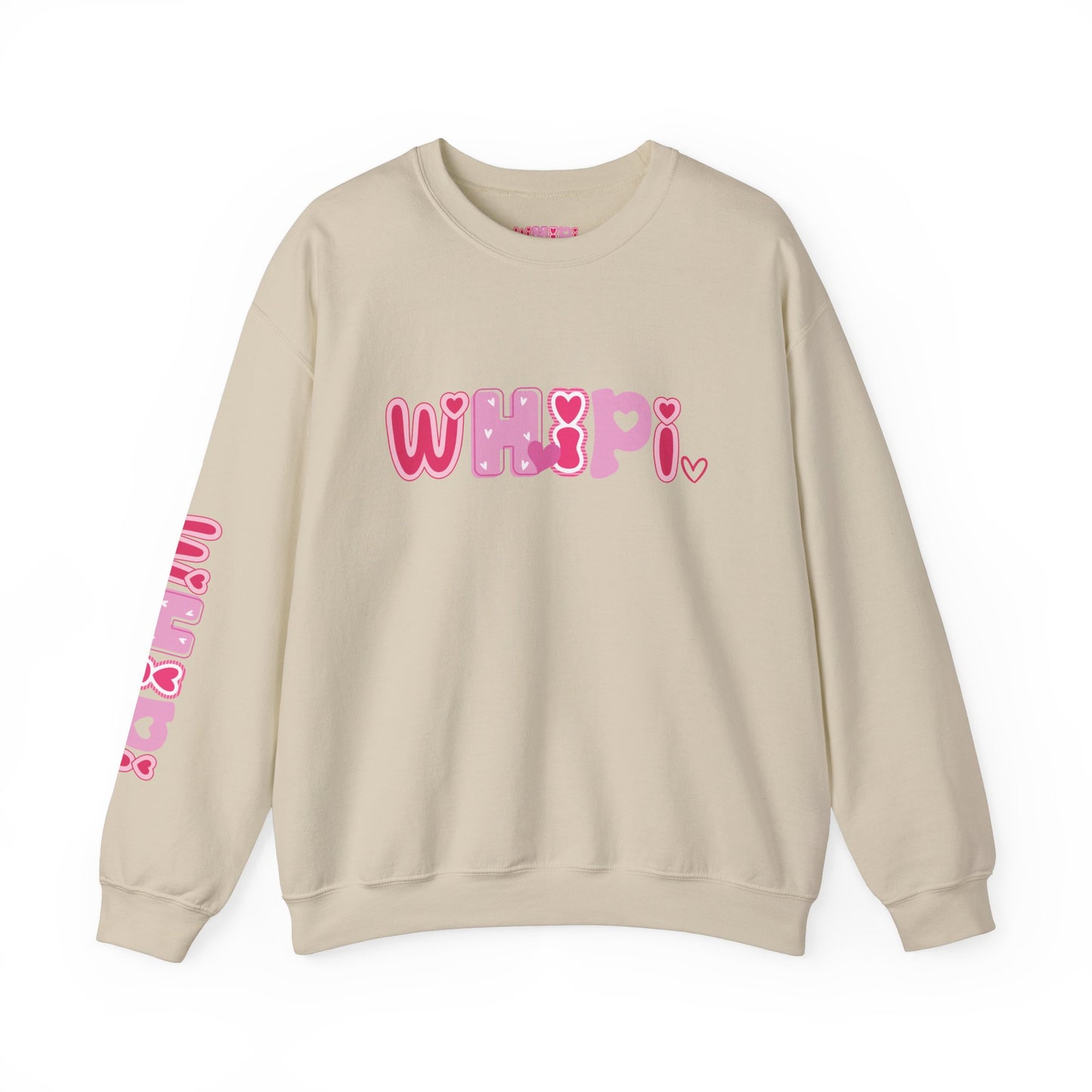 wHiPi.  My Heart Crewneck Sweatshirt (S‑5XL)