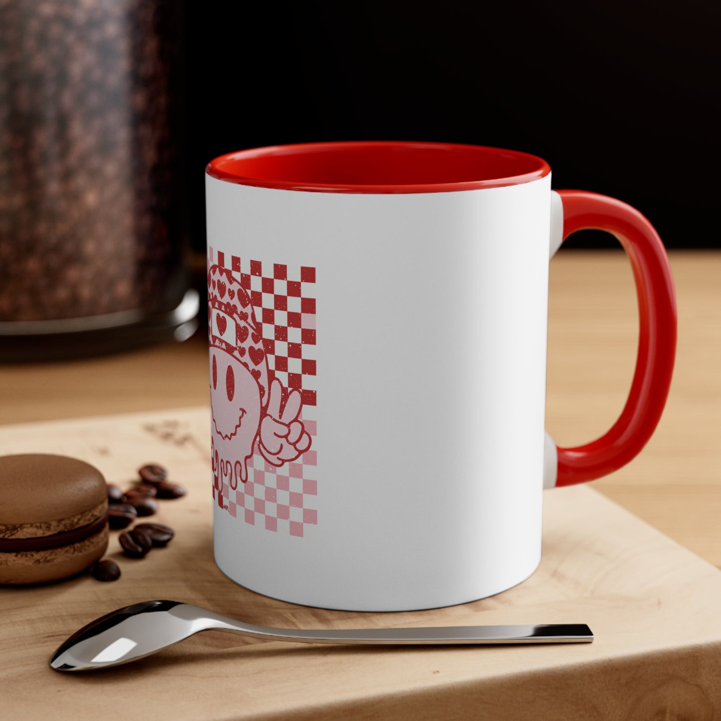 Checkered Love Mug