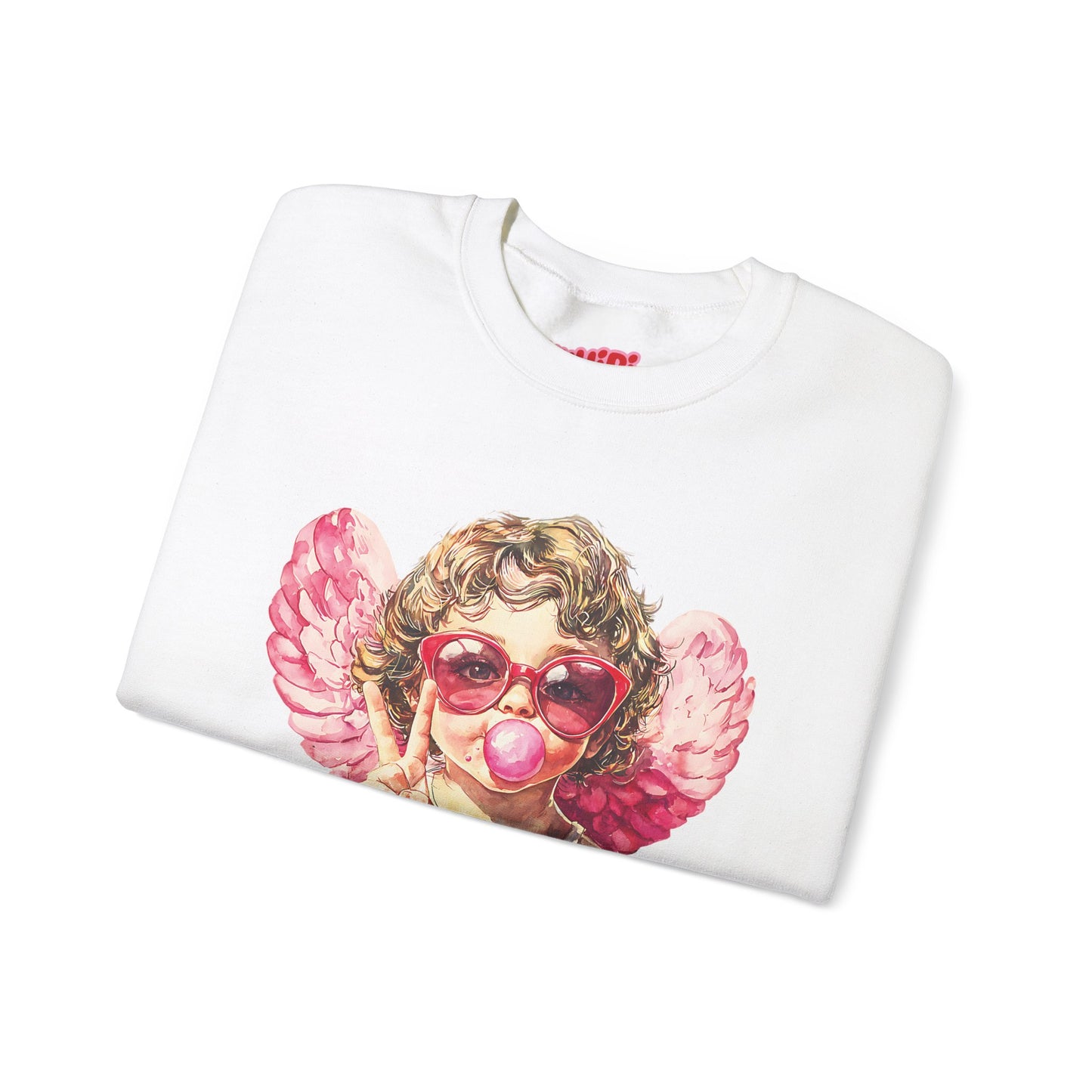 Bubble Gum Cupid Crewneck Sweatshirt (S‑5XL)