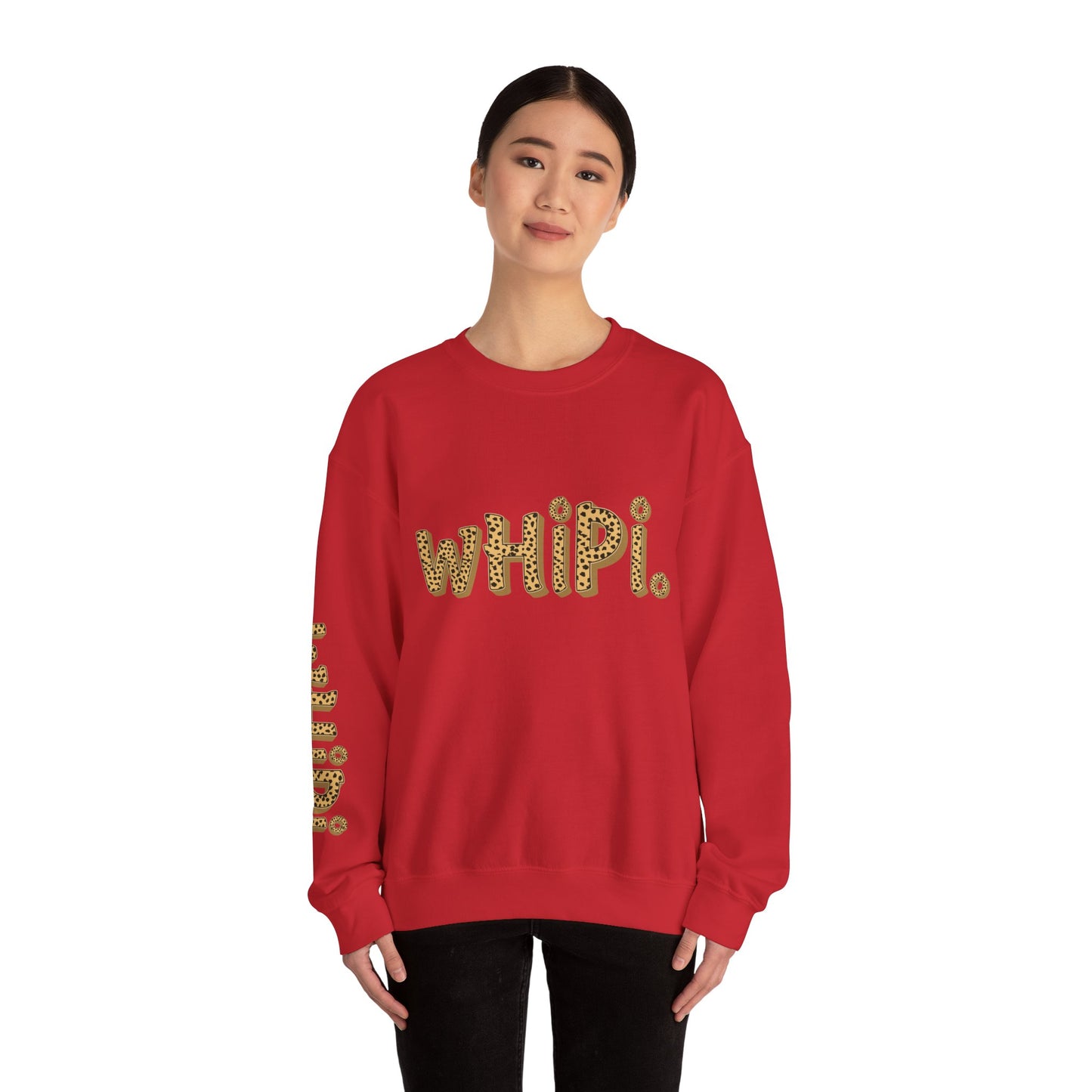 Flirtin’ with wHiPi. Crewneck Sweatshirt (S‑5XL)