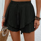 Perfee Tied Layered High Waist Shorts