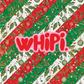 wHiPi. Gift Card—Merry Christmas Vintage Santa + Pink Stripes