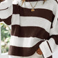 Round Neck Long Sleeve Sweater