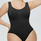 Scoop Neck Wide Strap Shaping Bodysuit