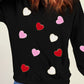 Color Block Heart Sweatshirt—All Heart—Valentine's Day Collection