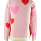 Pink Heart Sweater—All Heart—Valentine's Day Collection