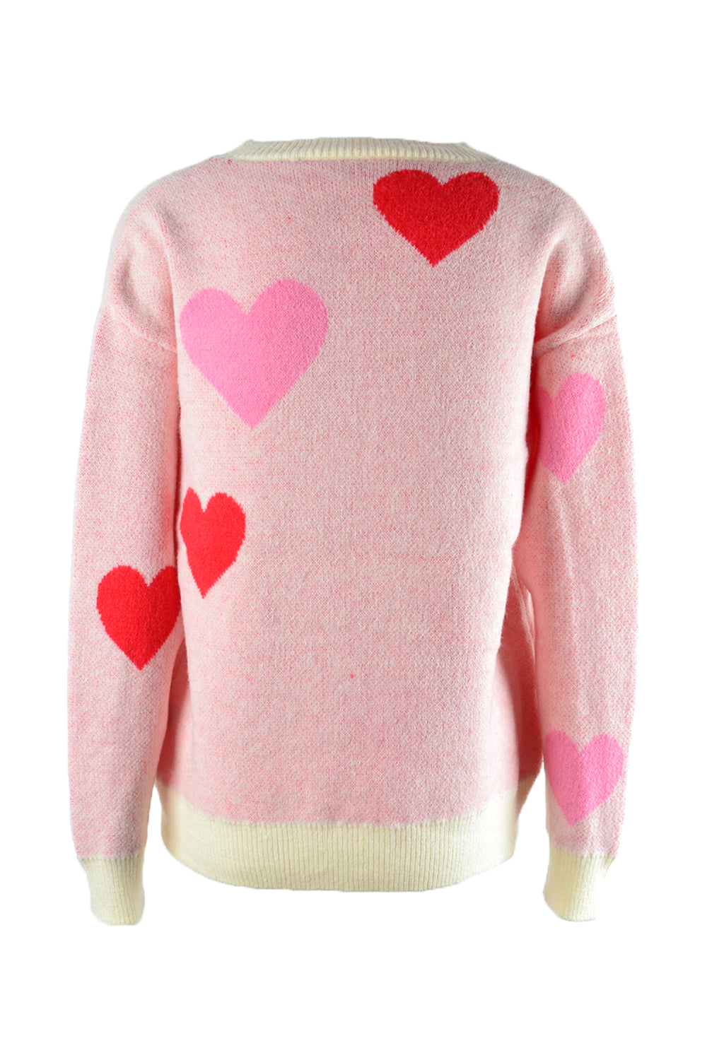 Pink Heart Sweater—All Heart—Valentine's Day Collection