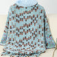 Fringe Fuzzy Open Front Poncho