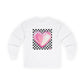 Make My Heart Race Long Sleeve Tee (S-5X)