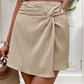 Perfee Twisted High Waist Skort