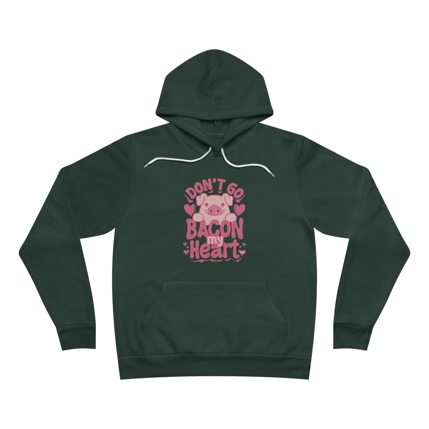 Bacon My Heart Bella Canvas Hoodie