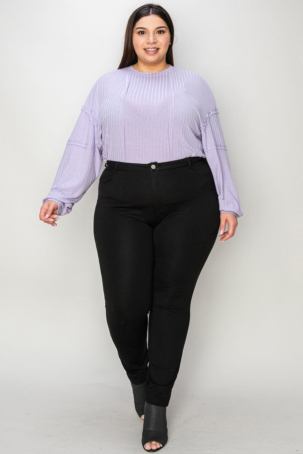 wHiPi. Basics Ribbed Long Sleeve