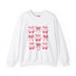 Sweet Cherry Bows Crewneck Sweatshirt (S‑5XL)