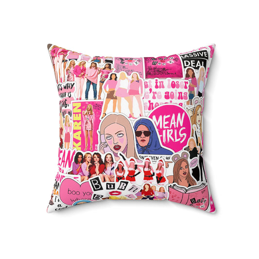 Mean Girls Square Pillow