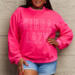 Simply Love Full Size KINDA LAZY Round Neck Sweatshirt