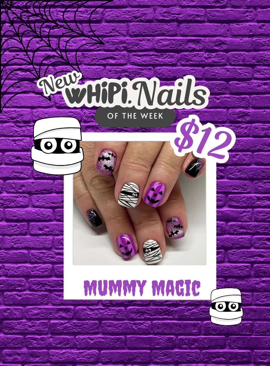 wHiPi. Press On Nails - Mummy Magic