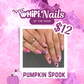 wHiPi. Press On Nails - Pumpkin Spook