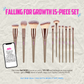 Falling For Growth 15-Piece Makeup Brush Set