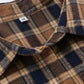 Plaid Button Up Drop Shoulder Shacket