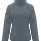 Fuzzy Turtleneck Long Sleeve Sweatshirt