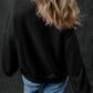 Half Zip Long Sleeve Sweatshirt