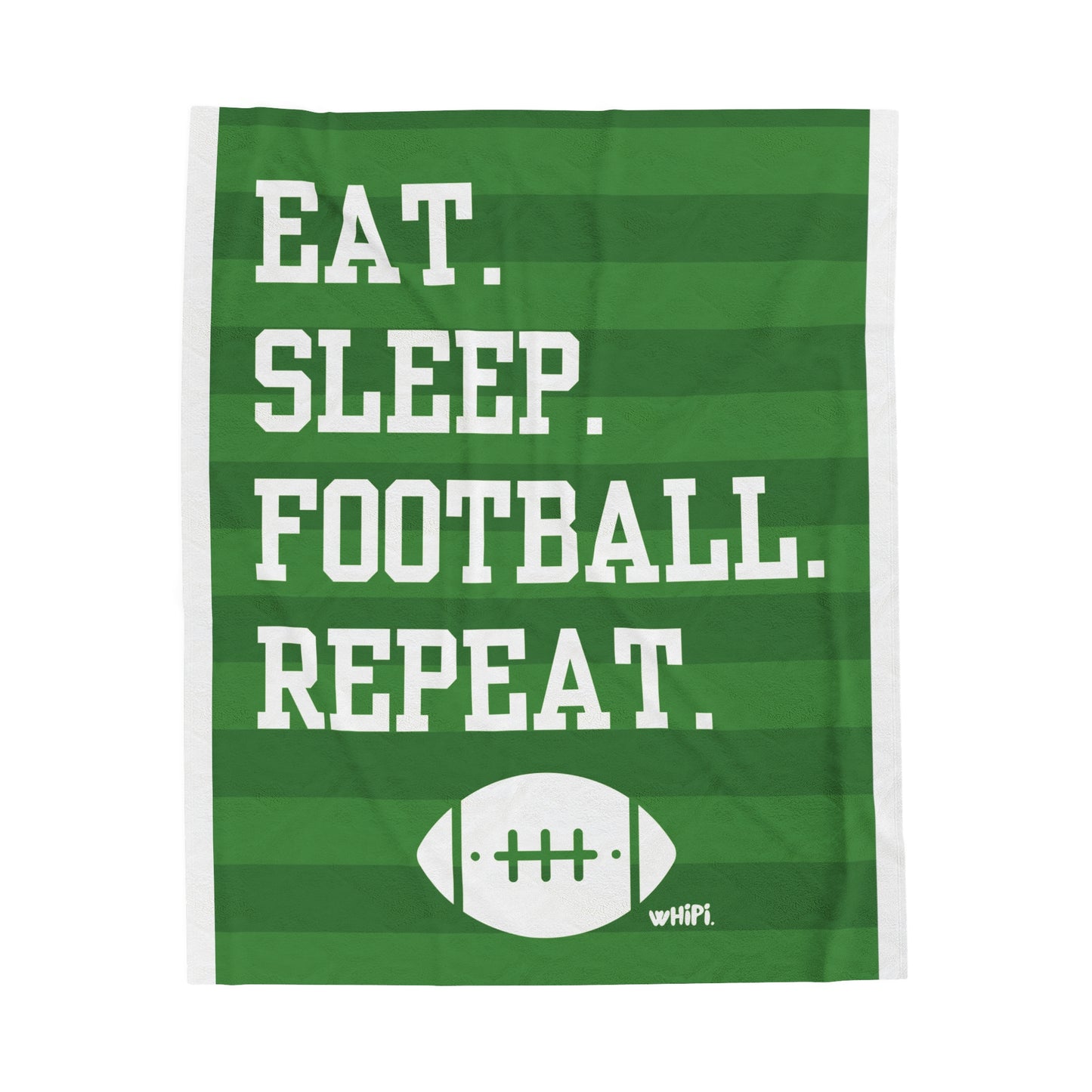 Eat Sleep Football Soft Blanket