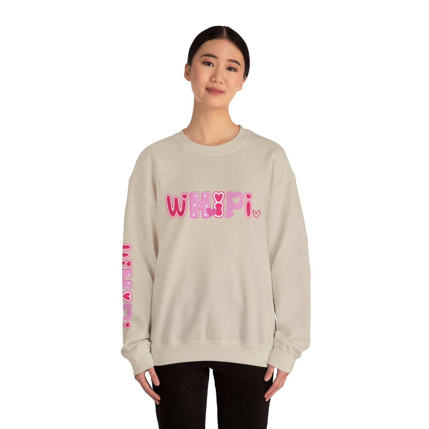 wHiPi.  My Heart Crewneck Sweatshirt (S‑5XL)