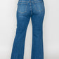 bytos Full Size Cat's Whiskers Mid Rise Ankle Jeans