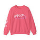 wHiPi. Wear Your Heart On Your Sleeve Crewneck Sweatshirt (S‑5XL)