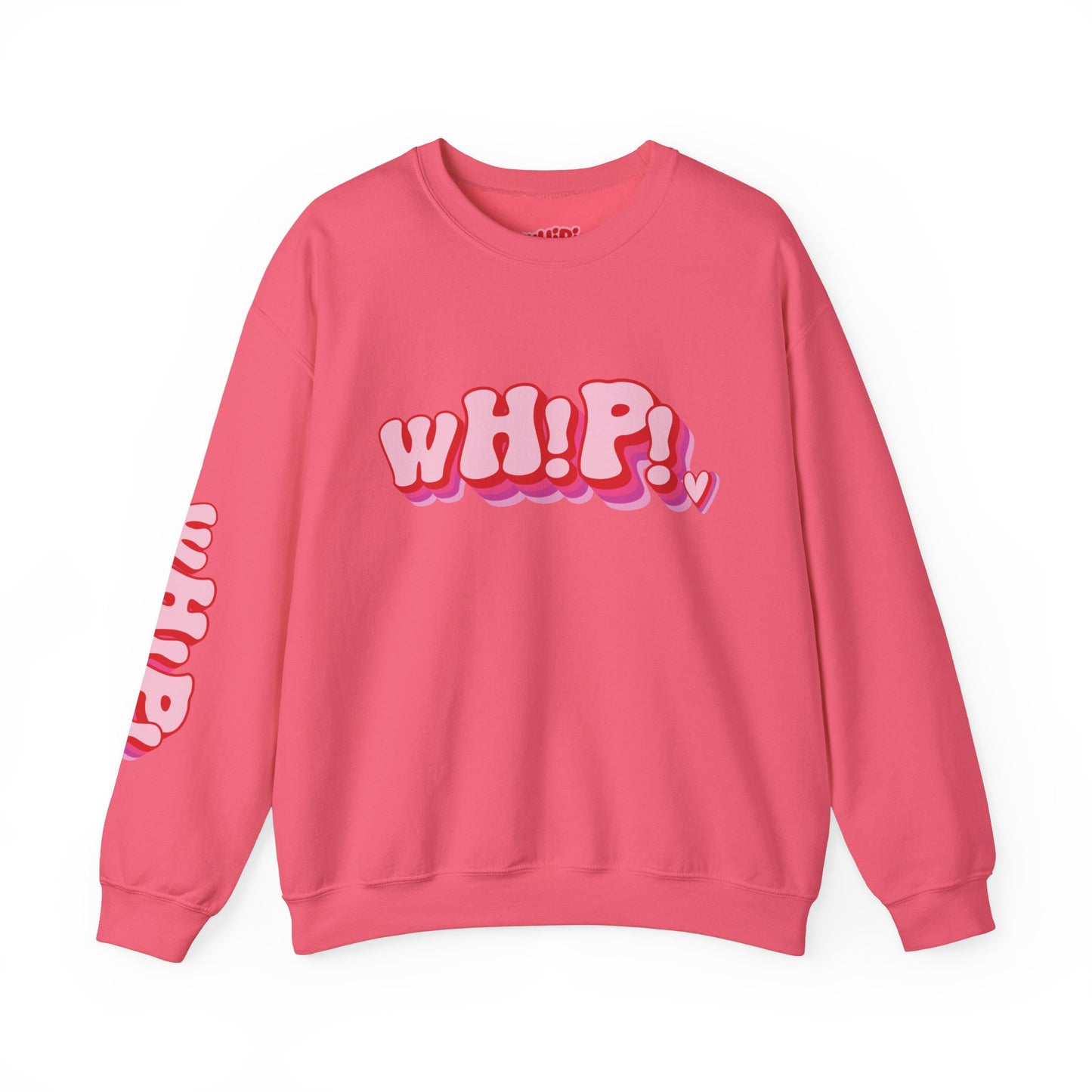 wHiPi. Wear Your Heart On Your Sleeve Crewneck Sweatshirt (S‑5XL)