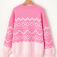 Round Neck Long Sleeve Sweater