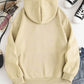 Drawstring Dropped Shoulder Hoodie