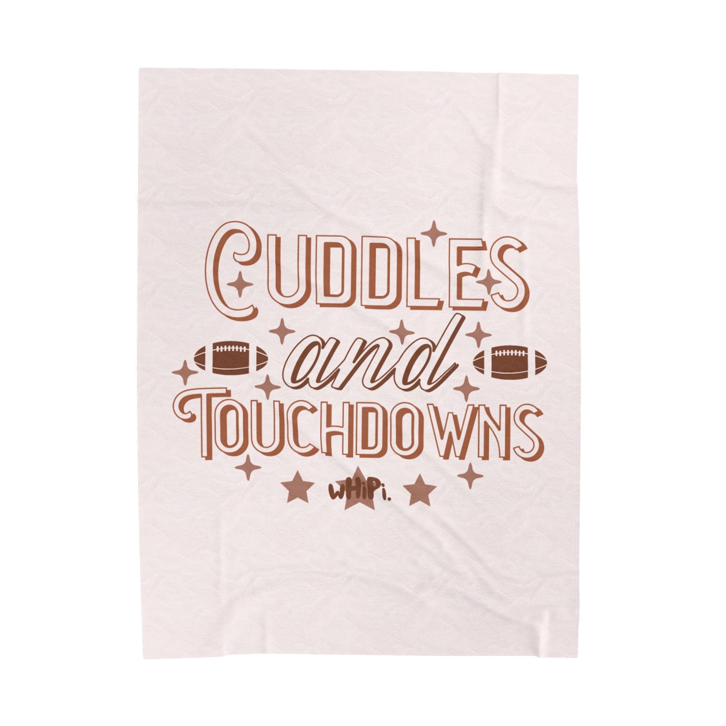 Cuddles and Touchdowns Soft Blanket