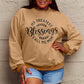 Simply Love Full Size MY GREATEST BLESSINGS CALL ME MOM Round Neck Sweatshirt