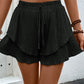 Perfee Tied Layered High Waist Shorts