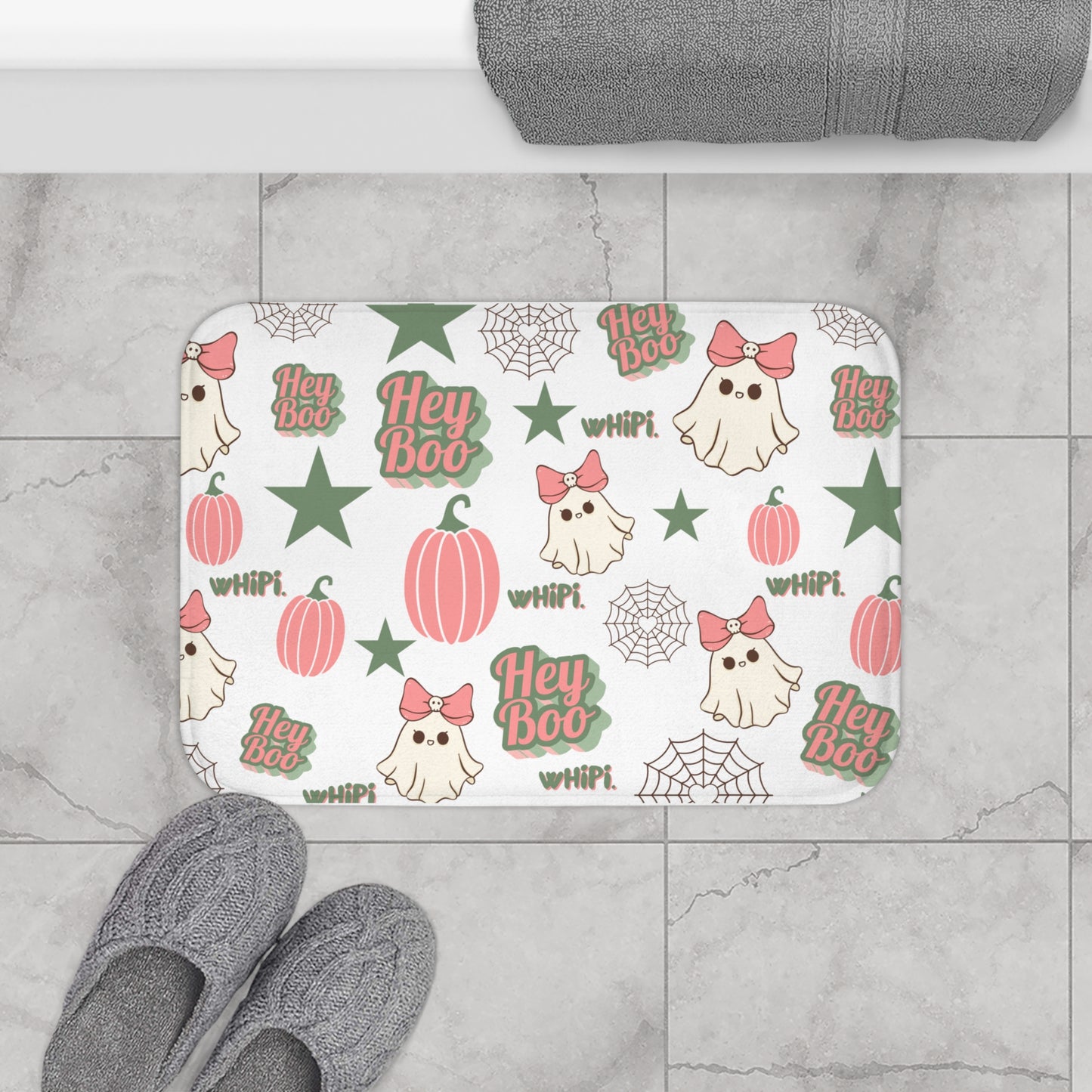 Hey Boo Bath Mat