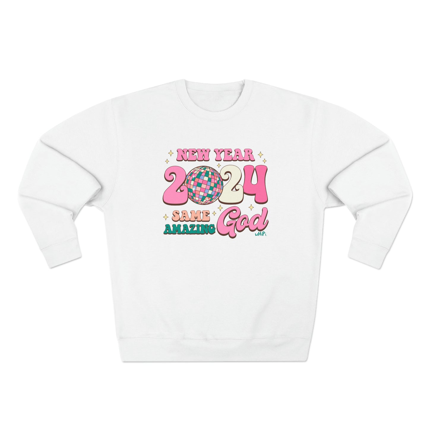 New Year Same God Crewneck Sweatshirt