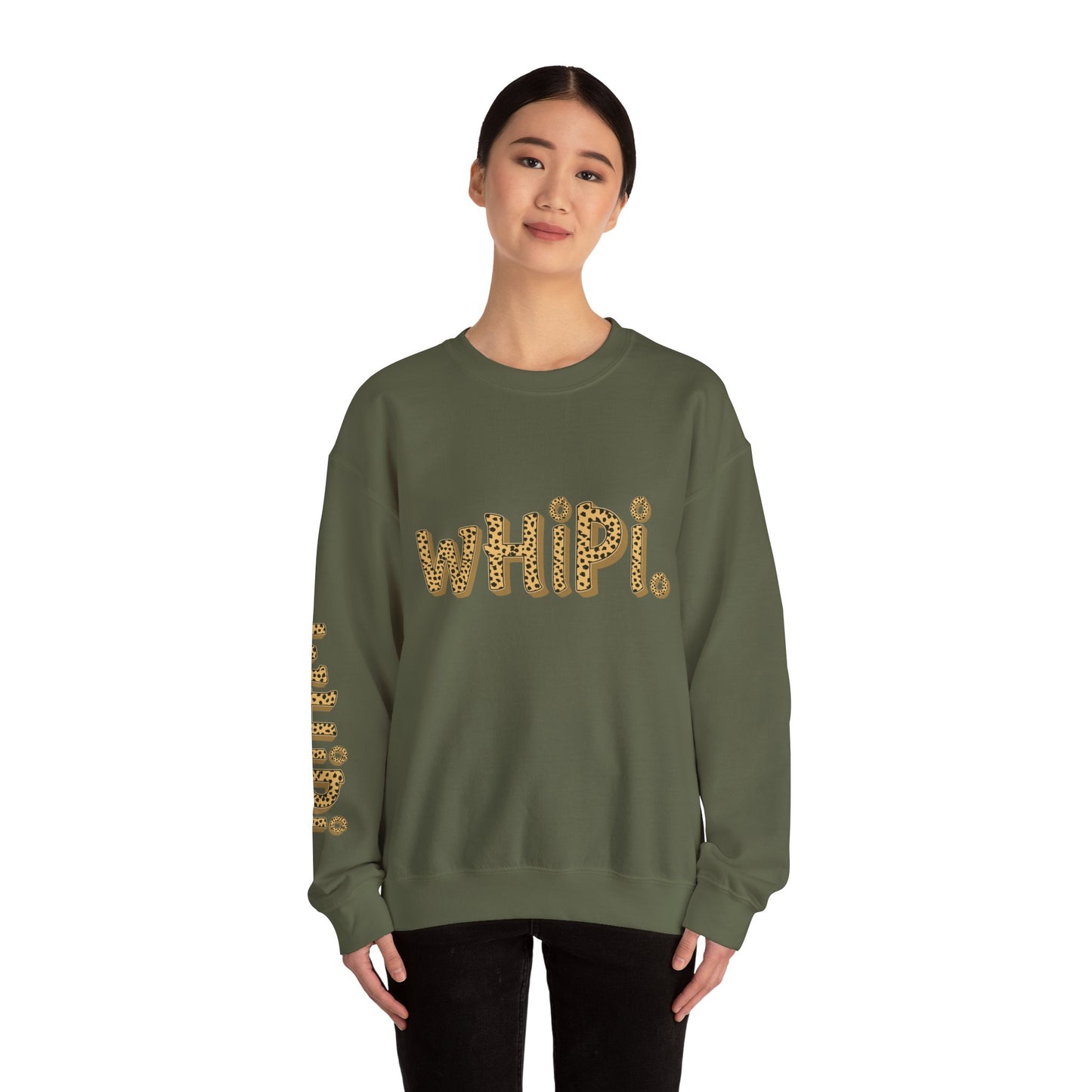 Flirtin’ with wHiPi. Crewneck Sweatshirt (S‑5XL)