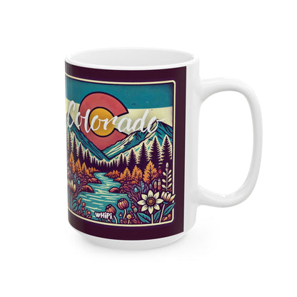 Colorado Ceramic Mug, (15oz)